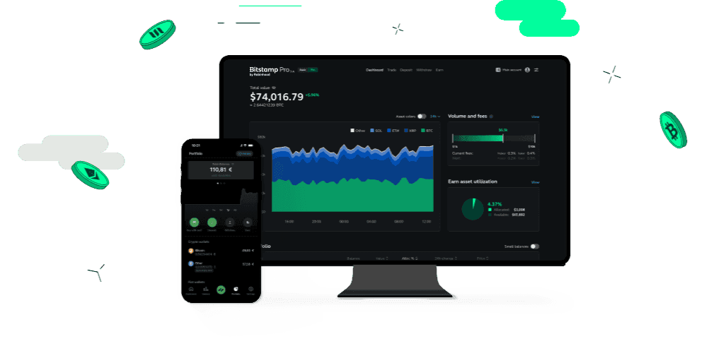 Bitstamp Pro - Diseñado para traders profesionales y expertos en criptomonedas