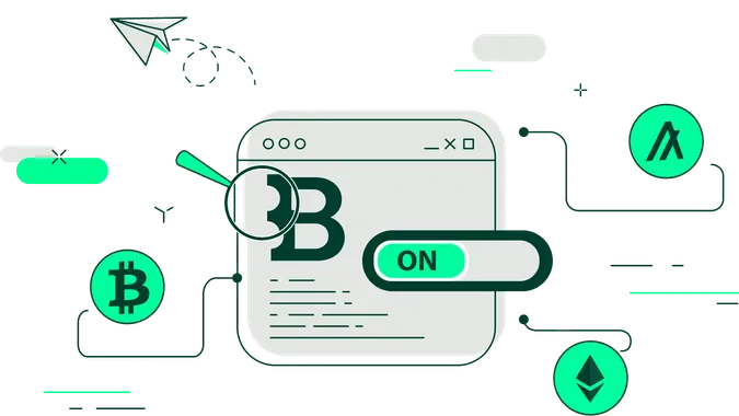 Turn on your crypto service